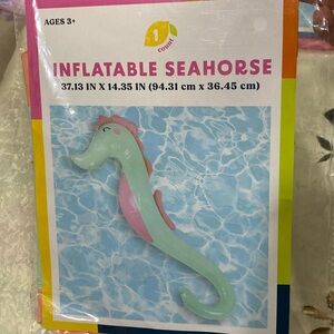 NFLATABLE SEAHORSE